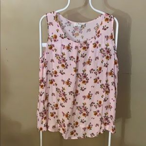 Floral tank top